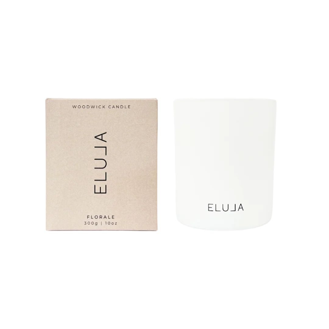 Woodwick Candle | FLORALE Candle in White Orchid