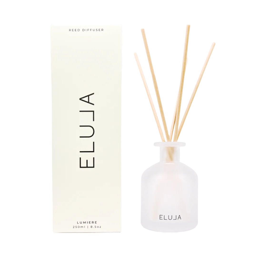 Reed Diffuser | LUMIERE Diffuser in Clean Cotton