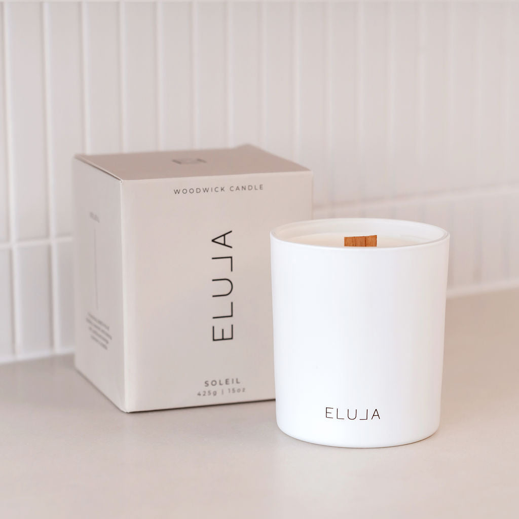 Candle | SOLEIL Candle in Sweet Pistachio, Coconut & Caramel