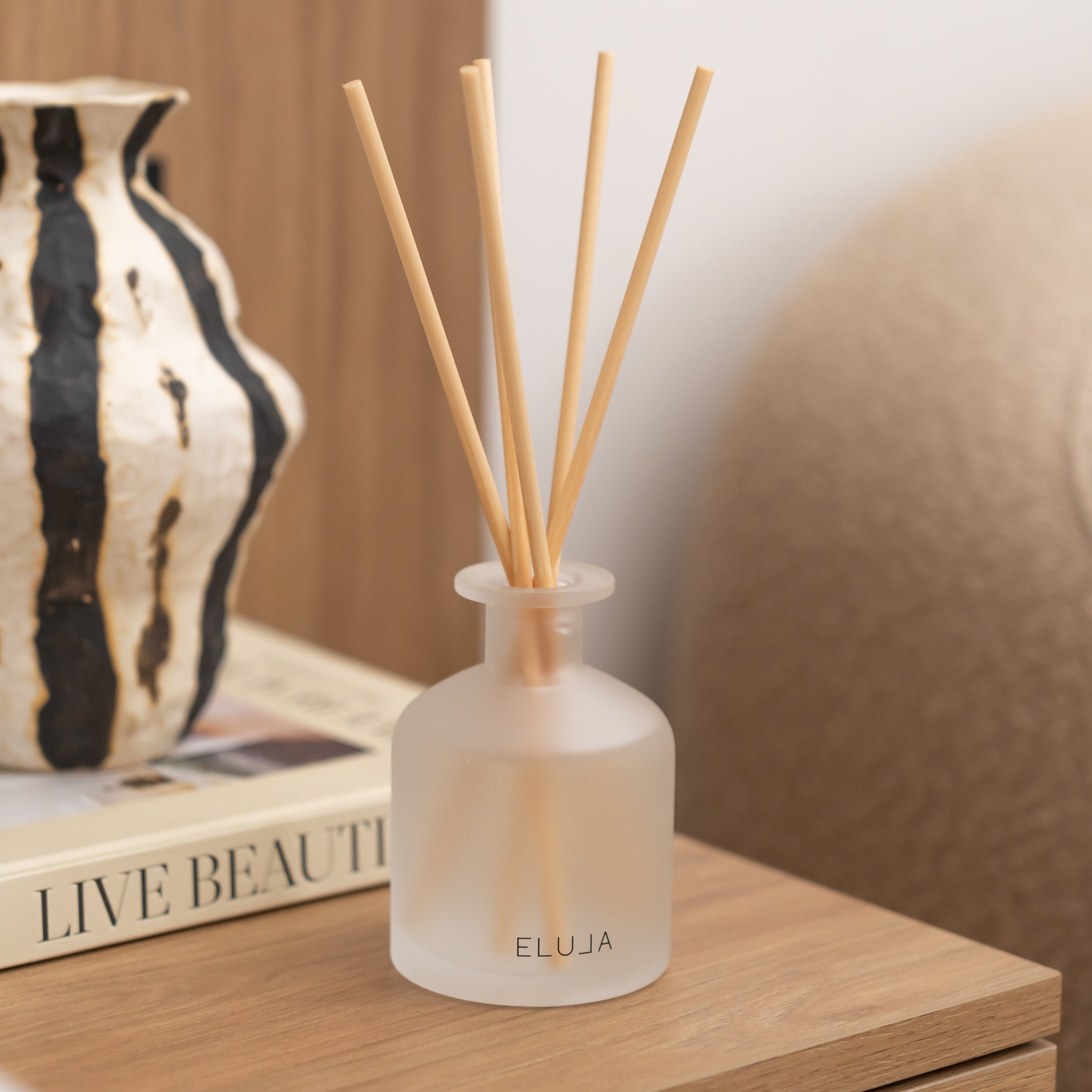 Reed Diffuser | Soleil Diffuser in Sweet Pistachios, Coconut & Vanilla